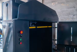 Lodret papkomprimator 20 tons TONNA20 Elektrisk styresystem